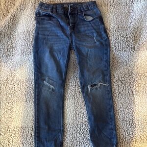 Distressed boys wonder nation Blue Jeans size 8 slim
